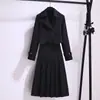 Nuevo Conjunto de Dos Piezas Chaqueta Estilo Francés Tallas Grandes Hermana 2026 Otoño Conjunto Falda Tallas Grandes Ropa para Mujer Traje