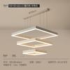 Uau, o Lustre da Sala de Estar é uma Luminária Moderna Minimalista Estilo Nórdico para a Sala de Jantar, Apresentando um Design Minimalista de Vela Branca, uma Grande Luminária Principal