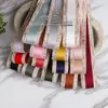 Cinta Coreana Doble Color Borde Ancho Grano de Madera Poliéster Algodón Cinturón Accesorios para el Cabello diy Material para Lazos Empaque Accesorios de Ropa Cinta