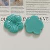 Primavera y verano Nuevos ins textura dulce flor de cinco pétalos parche de resina accesorios para el cabello diy pinza para el cabello funda de teléfono móvil material al por mayor