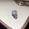Novo Conjunto de Joias de Moda Personalizado com Brincos, Anel, Pulseira e Colar de Pena de Zircônia, Joias de Luxo Leve e de Alta Qualidade para Mulheres