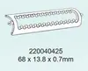 Las cuchillas de acero inoxidable para pelar se pueden tratar térmicamente con temple y se pueden usar para rebanar y cortar en tiras. El Material de Acero Inoxidable OEM es Duradero