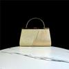 Nuevo Bolso de Mano de Cena para Comercio Exterior Transfronterizo, Bolso de Banquete con Diamantes Brillantes, Bolso Cuadrado Pequeño, Bolso de Fiesta con Mano de Diamantes