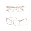 Gafas para adultos 2024 nueva moda TR90 caja anti-luz azul espejo plano tendencia simple retro alta calidad combinan con todo