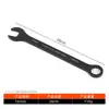 Chave de uso duplo chave combinada de boca e chave combinada multifuncional ferramenta de reparo automotivo 8-24mm chave combinada fixa chave catraca eletroforética