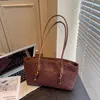 Bolsa Tote Grande de Camurça Estilo Retrô para Mulheres, Nova Moda 2025, Casual, Fosca, Estilo Outono e Inverno, de Ombro Único, para Axila
