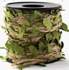 Cuerda de cáñamo de hoja verde directo de fábrica 10M/5M/atar hecho a mano DIY decorativa de bosque jardinería con hojas cuerda encerada