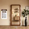 Espejo de cuerpo entero estilo vintage, espejo de pie, espejo de tocador para el hogar, espejo de pared para habitaciones de niñas, nuevo modelo 2026, espejo de vestidor