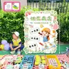 Painel Decorativo para Escola Primária Cartaz Cabine Kt Arranjo de Coração Feira de Artesanato Venda de Caridade Infantil Painel de Exposição de Marca Atividade Jardim de Infância