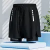 Shorts de Banho Masculino Novo Estilo, Anti-Constrangimento, Novo Verão Camada Dupla Secagem Rápida Profissional para Praia, Tamanho Grande Moderno