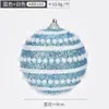 Temporada Navideña Nueva Transfronteriza Champaña Bolas de Espuma de Diamante con Lentejuelas Grandes Bolsa de Regalo Adornos de Estrella Bola Colgante para Árbol de Navidad