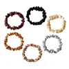 Venta Caliente Transfronteriza de Amazon Anillos para el Pelo de Intestino Delgado Banda para el Pelo Cuerda para Cola de Caballo Accesorios Simples para el Cabello traje Anillos para el Cabello Sading