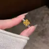 Anillo Fresco y Elegante de Estilo Francés Incrustado con Circonitas con un Toque Sofisticado y Refinado, Joyería de Anillo Microincrustada con Apertura Ajustable