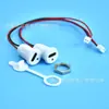 Conector Fêmea Tipo-C, Rosca Branca com Luz, Terminal Ph2.0 de 2P, Comprimento do Cabo 150mm, 24Awg, Carregamento de Brinquedo C