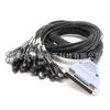 Cabo de Fisioterapia Db37Pin Macho Montado para Fivela Fêmea de Eletrodo 3.5/4.0*4 Cabo de Fisioterapia ECG Um-Para-Muitos