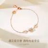 Pulsera de Cintura Pequeña de Circonita Super Brillante para Mujer, Lujo Ligero, Gama Alta, Nuevo Diseño de Nicho, Joyería Sencilla para Regalo de Novia