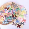 Lazo de Cinta Cuadros 1cm Cinta Escocesa Lazo Hecho a Máquina para Ropa, Vestidos de Niña, Calcetines Lazo Decorativo