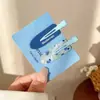 Pinza para el Cabello Linda y Colorida Dopamina para Mujer 2025 Nuevo Pinza para Flequillo Lateral de la Frente Pinza de Pico de Pato Accesorio para el Cabello de Celebridad de Internet