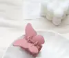 Nuevos Accesorios para el Cabello Pinza de Garra de Mariposa Transfronteriza de Amazon Pintura en Spray Mate Moda Personalizada Pinza de Garra para el Cabello en la Parte Posterior de la Cabeza