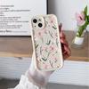 Popular en Sitios Web Independientes, Funda de Teléfono con Flores Frescas para Apple 17Pm, Funda de Silicona para Iphone16, Cubierta de Teléfono Anti-Caídas y Resistente al Desgaste