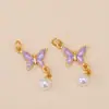 Colgante Auspicioso Tradicional de Loto con Goteo de Oro Pulsera de Cuerda Trenzada Hecha a Mano Accesorios de Joyería con Cuentas Adorno Colgante