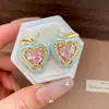 Elegância vintage! Brincos de franja em gota d'água com zircônia azul, brincos estilo corte francês, sensação de luxo leve e alta qualidade para mulheres