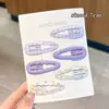 Ferramenta de Styling de Cabelo Preta para Adultos, Presilha Lateral de Cabelo Sem Costura para Mulheres, Presilha de Franja de Alta Qualidade, Grampo para Cabelos Soltos, Presilha BB
