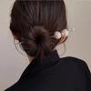 Lírio do vale franja strass rabo de peixe grampo de uma palavra bola redonda coque liga haste de cabelo novo estilo chinês garfo de cabelo feminino