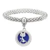 Pulsera Vibratoria de Acero Inoxidable para Aromaterapia Repelente de Mosquitos Árbol de la Vida Caja de Perfume con Aceite Esencial Pulsera Magnético-estrictiva para Parejas