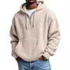Otoño/Invierno 2025 Nueva Estación Independiente de Amazon Moda Deportiva Tendencia Sudadera con Capucha de Waffle para Hombre