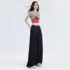 Jeans de Pierna Ancha Delgados Estilo Americano High Street para Mujer de Cintura Alta Cubren las Caderas Adelgazantes Caídas Versátiles Rectos de Largo Hasta el Suelo