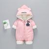 Mameluco de Invierno para Bebé, Ropa de Invierno para Bebé Recién Nacido, Body de Otoño e Invierno, Bata Gruesa, Calentito, Personalización