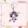 Sailor Moon Conejo Luna Agua Hielo Luna Llavero de Acrílico Colgante Lindo Creativo Llavero Colgante