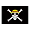 Bandera Pirata de Amazon Transfronteriza Bandera de Calavera de Halloween Decoración de Fiesta Personalizada Estilo Rey Pirata del Caribe