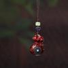 Sândalo Verde e Sândalo Vermelho Estereótipo Exquisito para Atrair Riqueza, Saco de Dinheiro, Joia Pendente de Carrinho de Brinquedo, Chaveiro, Acessórios Pendentes para Bolsa