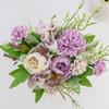 Ins Escandinavo Rosa Artificial Boda Ramo de Hortensias de Mano Accesorios Fotografía de Boda Decoración Floral para el Hogar Artificial