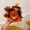 Nuevo Sombrero de Halloween: Diadema de Felpa Cabeza de Fantasma de Calabaza, Diseño Único y Exquisito, Disfraz de Cosplay, Accesorio Divertido para el Cabello para Mujeres