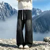 Nuevos Jeans de Mezclilla Estilo High Street con Salpicaduras de Pintura para Hombre Otoño 2026, Corte Recto, Versátiles, Pantalones para Hombre Tallas Grandes