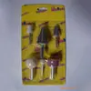 Suministros del Fabricante Juego de Cabezales de Lijado, Discos de Lijado con Mangos, Juego de 5 Piezas de Cabezales de Lijado, Varias Opciones de Cabezales de Lijado Redondos de Cerámica, Óxido de Aluminio