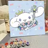 Pintura acrílica dibujos animados infantiles hecho a mano diy pintura al óleo digital pintura al óleo al por mayor verano graffiti decoración para colorear pintura para colgar