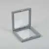 Caja de Empaque para Joyería Caja Transparente de Suspensión Película de PE Caja de Almacenamiento de Joyería de Colores Caja para Pulsera Anillo a Prueba de Polvo y Anti-Oxidación