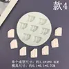 Molde de Silicone para Chocolate Cookie Sorvete Sobremesa Coração Estrela Resina Fundição Fondant Mousse Molde Artesanal