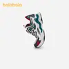 Zapatos Infantiles Balabala, Zapatos Deportivos para Niños, Zapatos de Correr para Niños con Hebilla Giratoria para Primavera y Otoño, Zapatos de Correr de Moda con Bloques de Color, Zapatos para el Campus