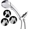 Cabezal de ducha presurizado de tres velocidades, cabezal de ducha de baño, cabezal de ducha de mano con interruptor, cabezal de ducha de lluvia universal