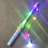 Linterna Grande Varilla Portátil Barra de Flash Colorida Luz Oscilante Mango Digital de Plástico Palo Hecho a Mano DIY para Niños LED