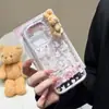 Adequado para Capa de Celular Coelho Apple 16/17 Promax Iphone13/14/15 Capa Protetora Transparente Estilo Fresco