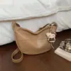 Bolso Pequeño Casual Retro de Comercio Exterior para Mujer Nuevo Diseño de Moda Bolso Dumpling Gran Capacidad Bolso Cruzado de un Solo Hombro de Moda