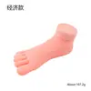 Modelo de Mão Falsa para Prática de Nail Art, Dedos Podem Ser Dobrados e Movidos, Pode Ser Posicionado e Inserido com Pontas de Unha, Realista e Flexível