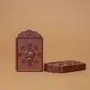 Madera de Azufaifo Golpeada por el Rayo Buda Amitabha Buda del Nacimiento Buda del Nacimiento del Cerdo de los Doce Zodíacos Santo Patrón Colgante Tai Sui Colgante