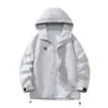 Chaqueta Cortavientos Americana para Hombre Primavera y Otoño 2025 Nueva Ropa de Trabajo Funcional para Exteriores Chaqueta de Asalto Tops